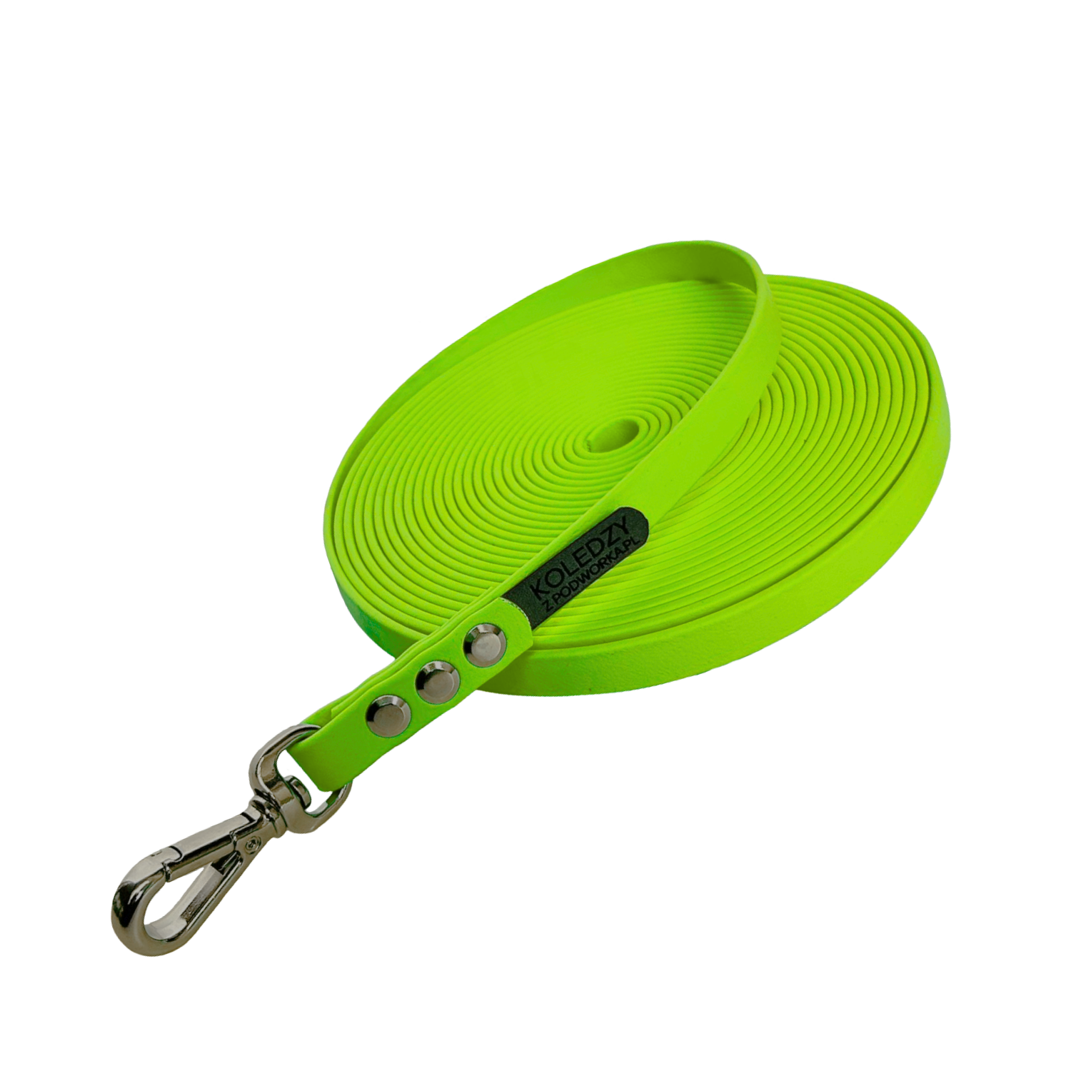 LINKA TRENINGOWA KOLEDZY z PODWÓRKA BioThane® | APPLE GREEN (GN525)
