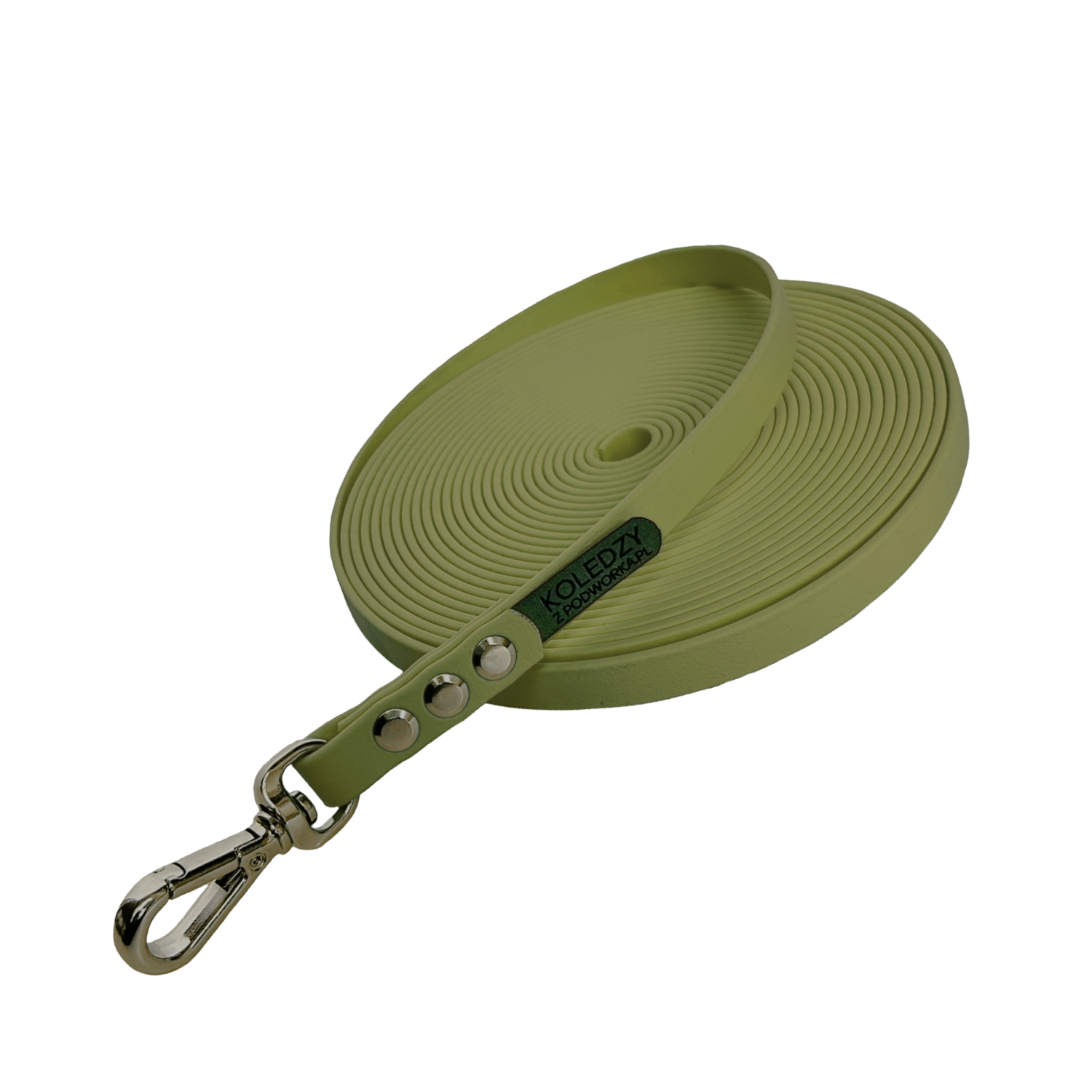LINKA TRENINGOWA KOLEDZY z PODWÓRKA BioThane® | MILITARY OLIVE (OD521)