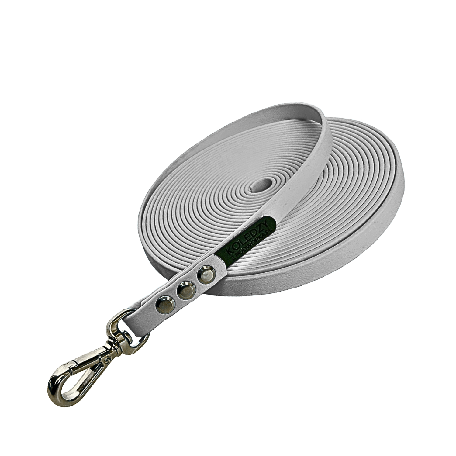 LINKA TRENINGOWA KOLEDZY z PODWÓRKA BioThane® | SILVER (SI526)