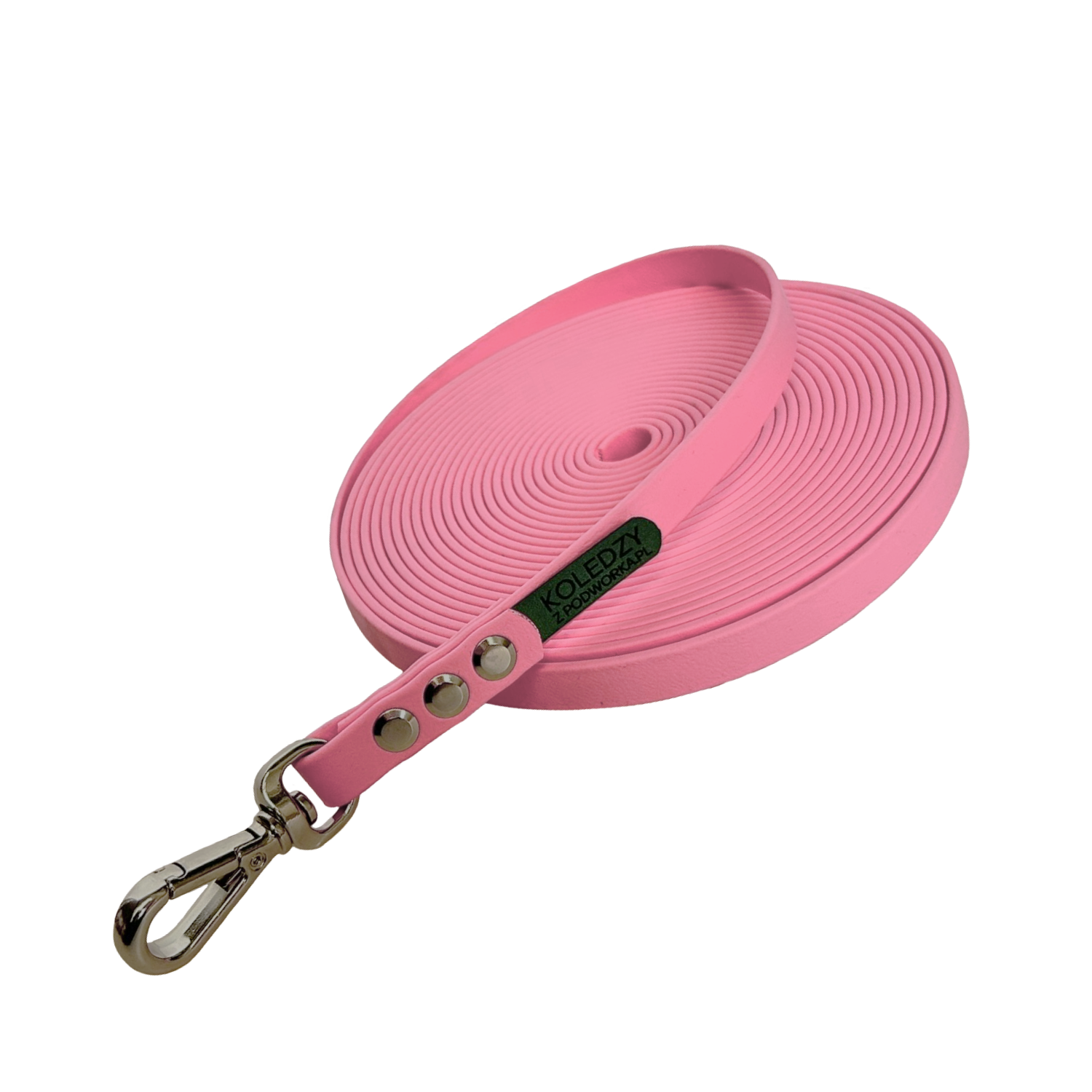 LINKA TRENINGOWA KOLEDZY z PODWÓRKA BioThane® | PASTEL PINK (PK522)