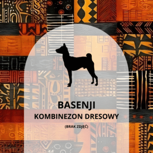 KOMBINEZON DRESOWY DLA BASENJI - AFRICAN VIBE