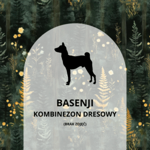 KOMBINEZON DRESOWY DLA BASENJI - RUNO LEŚNE
