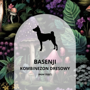 KOMBINEZON DRESOWY DLA BASENJI - SHROOMS