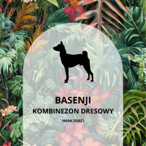 KOMBINEZON DRESOWY DLA BASENJI - WILD JUNGLE